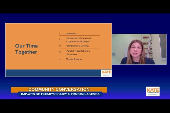 Community Conversation on Trump's Policy and Funding Agenda: November 3rd, 2025